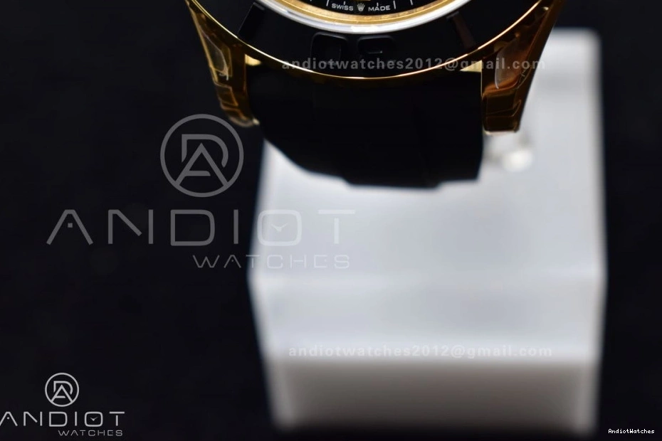 42mm Yacht-Master Rubber VSF Black Edition VS Best 1224 EyeCatching on 1:1 Ceramic Bezel Strap 3D 226658 Black 0202